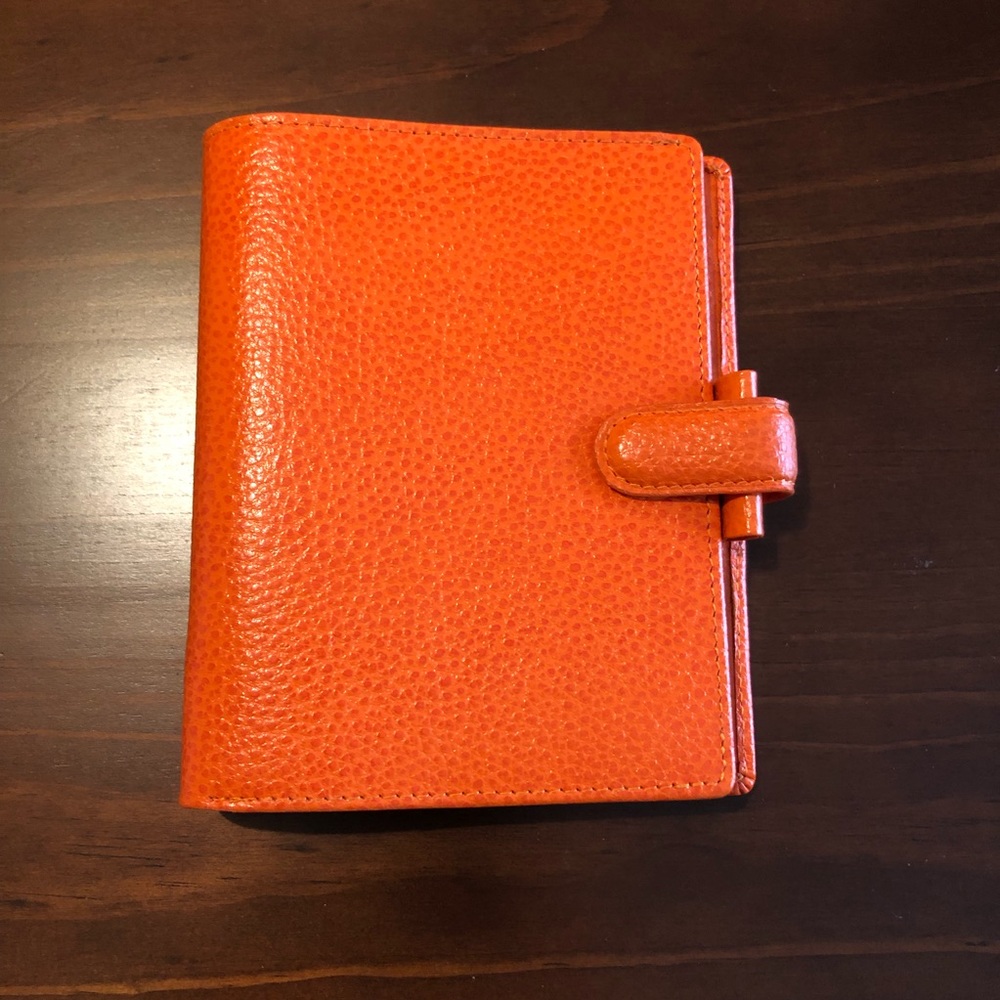 Filofax Pocket Finsbury Real Leather
